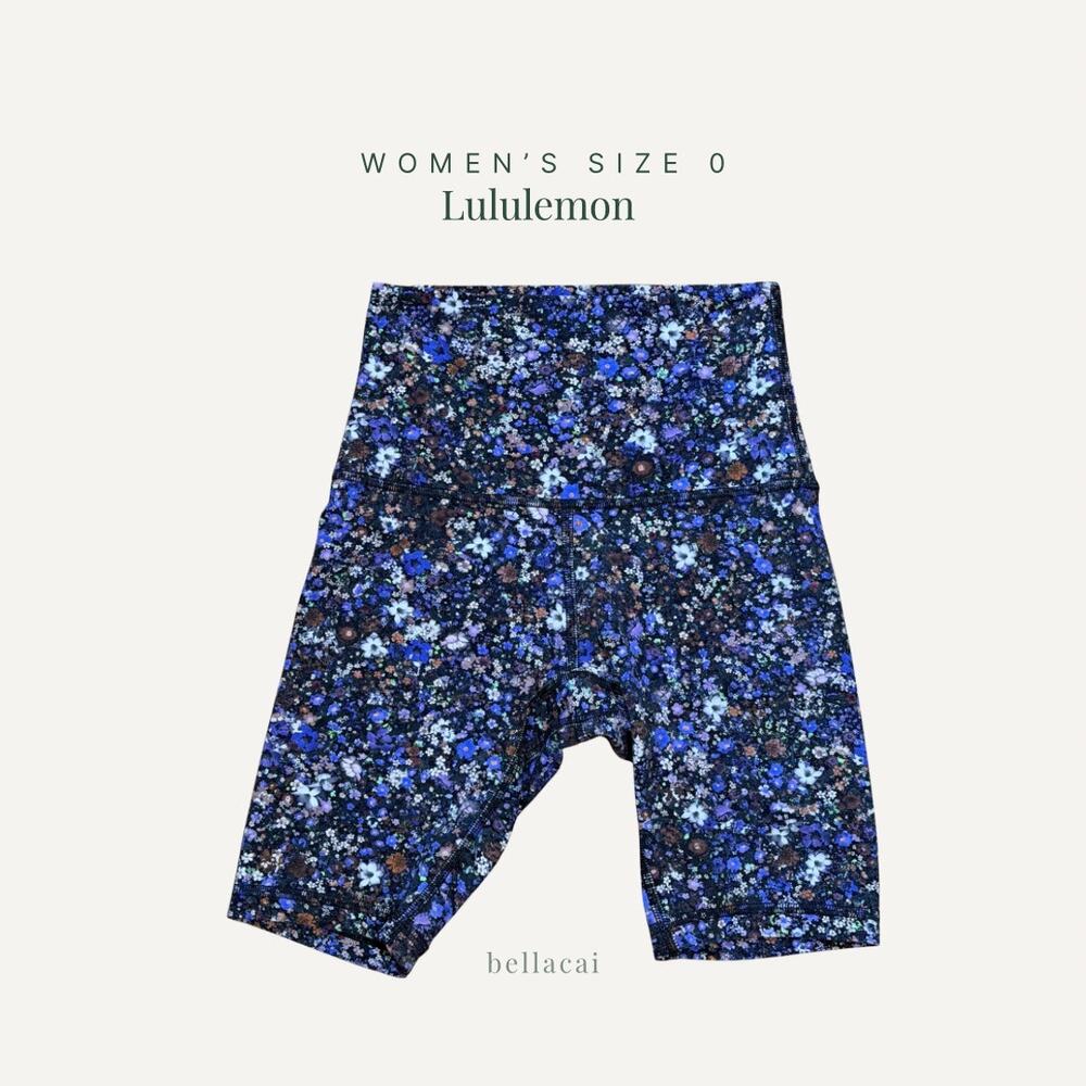 Lululemon | Align High-Rise Short 8" Flower Burst Multi Size 0